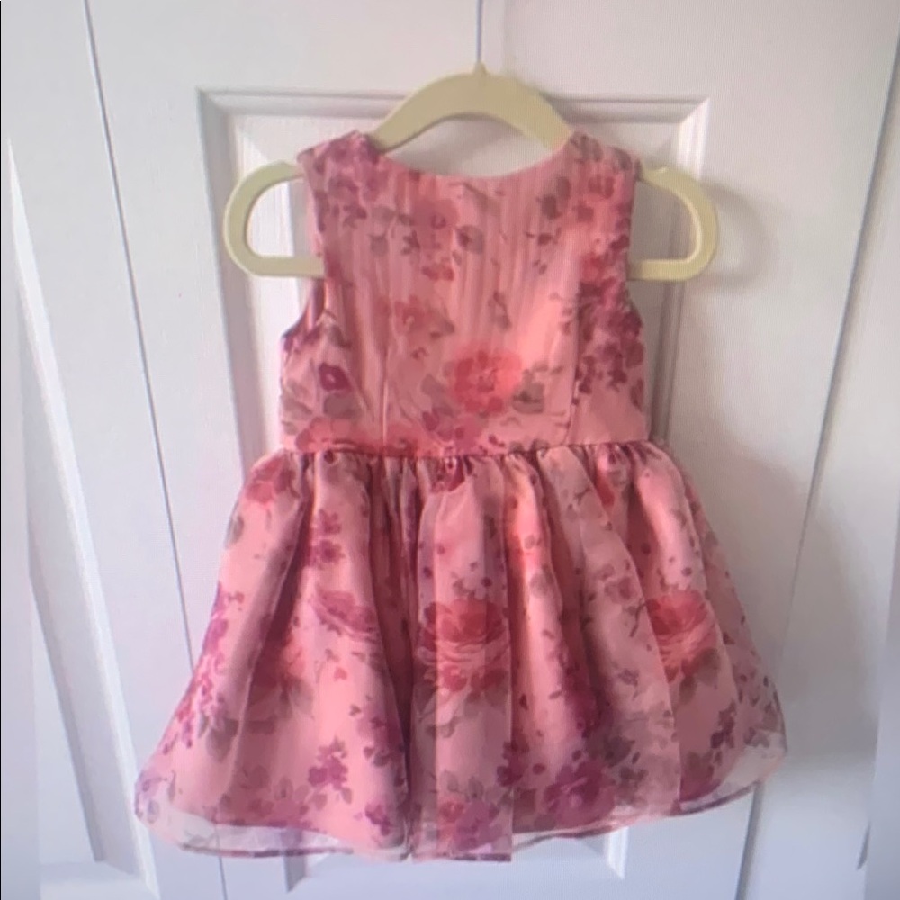 Floral Pink Kids Dress